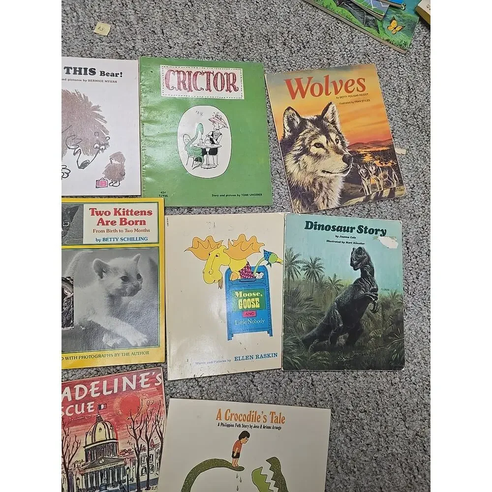 Lot of 14 Vintage Mixed Authors Fiction Softcover Kids‎ Children's Story Books